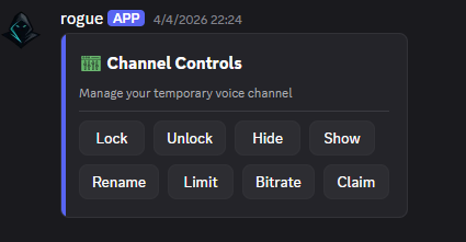 VoiceMaster Controls